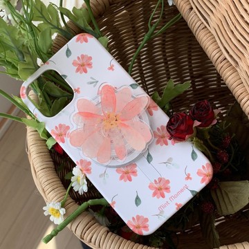 Orange bloom 霧面硬殼手機殼