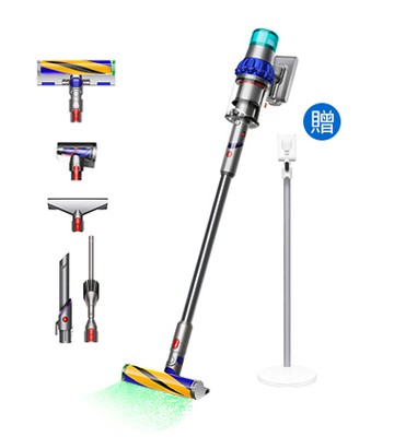 【送原廠架】Dyson V15 Detect™ Fluffy 智慧無線吸塵器