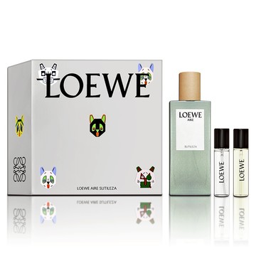 《平輸版》【LOEWE】羅威 馬德里奇蹟天光淡香水禮盒(淡香水100ML+隨身瓶10ML+獨奏宣言女士濃香精10ML)
