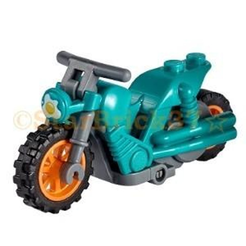 レゴ LEGO バイクパーツ ばら売り #75537pb スタントバイク(目玉焼き)：ダークターコイズ | LINEブランドカタログ