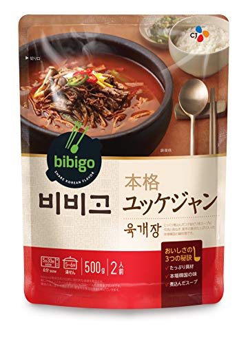 CJジャパン bibigo韓飯 本格ユッケジャン 500g 4個