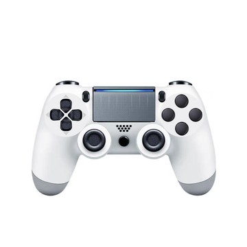 跨境爆款p4/pc安卓通用無線藍牙游戲手柄六軸陀螺儀震動工廠直銷【宜家良品百貨】