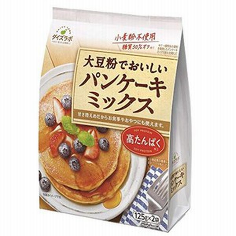 マルコメ ダイズラボ パンケーキミックス グルテンフリー 小麦粉不使用 250g 通販 Lineポイント最大1 0 Get Lineショッピング