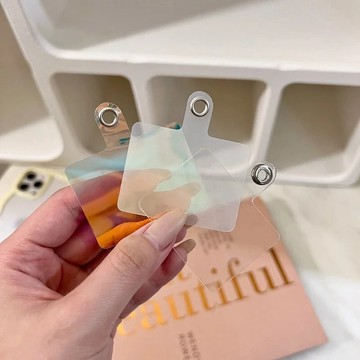 Twinko💗[PH253]手機殼變身*無敵方便超耐用掛繩片/掛繩夾片/透明勾環墊片(全現貨快速出貨)
