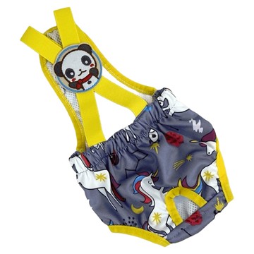 寵物星樂園 寵物背帶生理褲 紫藍色獨角獸  1個  S  1個裝