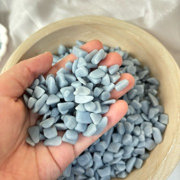 天使石碎石  碎石 天然水晶 水晶 天使石水晶 水晶碎石 消磁 淨化