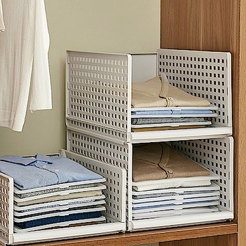 lemonsolo升級版日式可疊抽取式收納抽屜架-高款