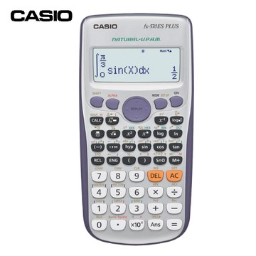 計算機 CASIO fx-570ES PLUS 工程電算機【APP滿額下單10%點數(單一帳號最高5000點)】1/31止