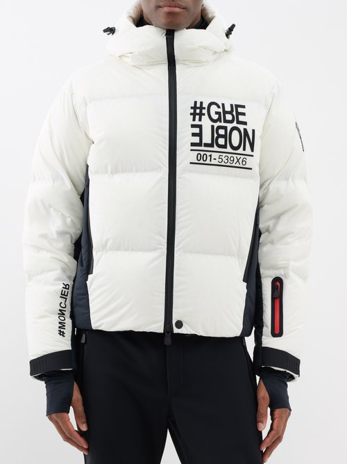 Moncler Grenoble - Pramint Quilted Down Ski Jacket - Mens - White