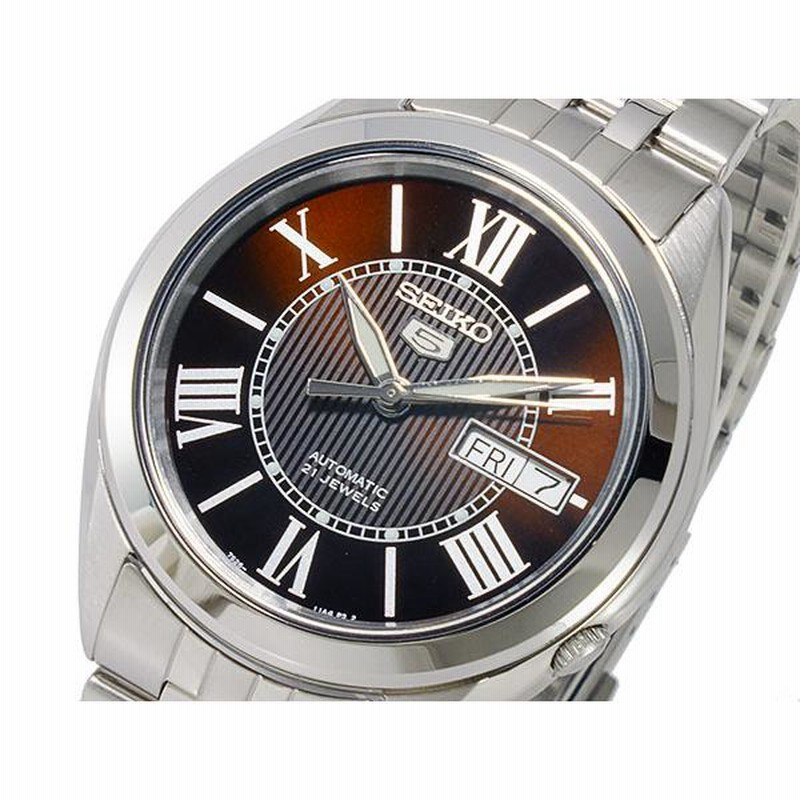 SEIKO 自動巻き 腕時計 ブラウン SEIKO Presage 自動巻き時計ブラウン
