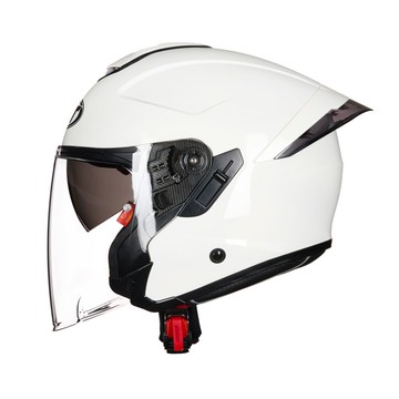 【全新型號】KYT TR-A 素色 RA-03 白 3/4罩安全帽
