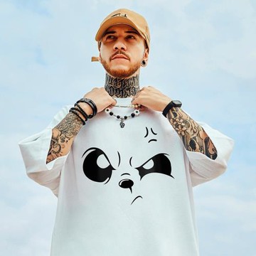 歐美潮流加肥加大寬松短袖T恤男潮oversize潮牌大碼夏季情侶半袖