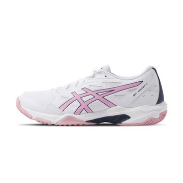 Asics GEL-Rocket 11 女鞋 白粉色 緩衝 支撐 亞瑟士 運動 排球鞋 1072A093-105