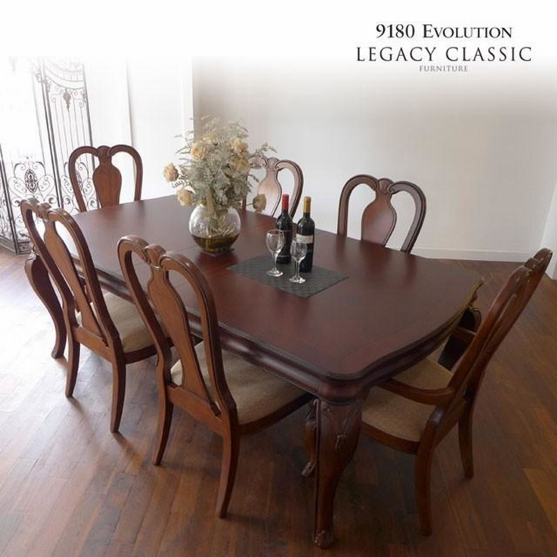 アメリカ アンティークダイニングテーブルセット