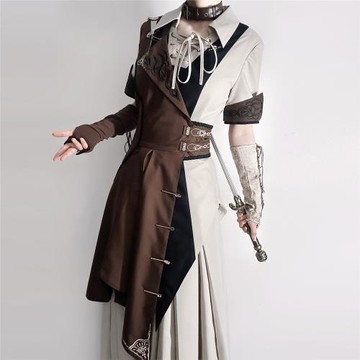 熊逗醬原創設計遠航指引洛麗塔女Lolita上衣外套褲子日常套裝7263