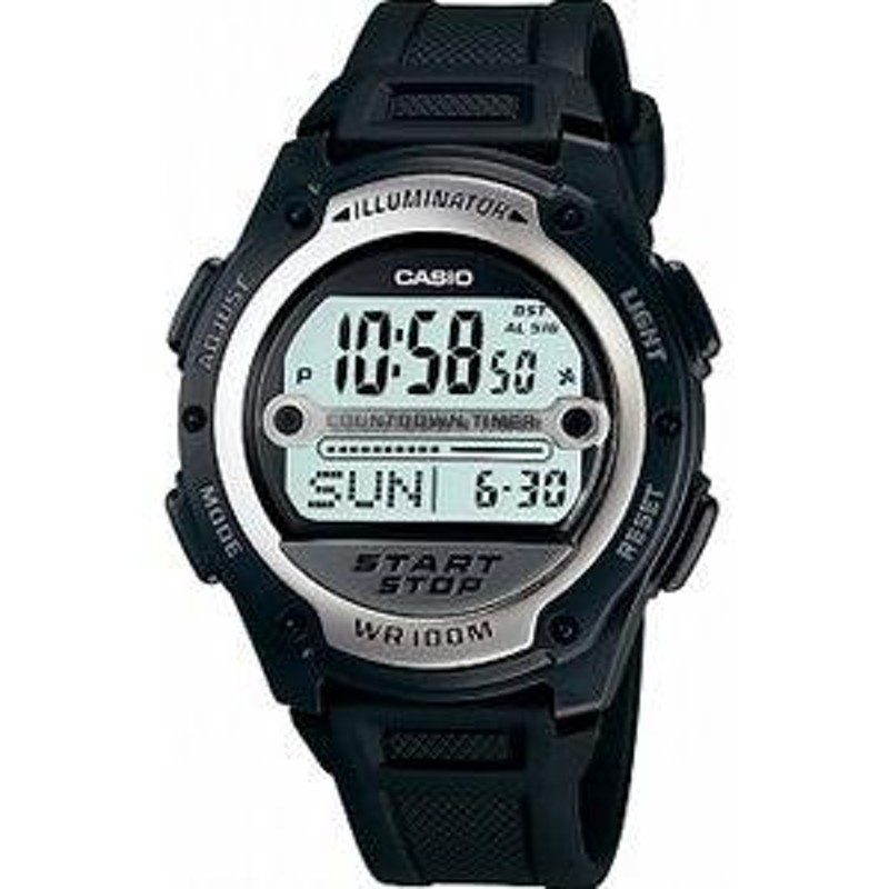 スポーツウォッチ カシオ CASIO サッカー審判時計 レフリーウォッチ 10気圧防水 デジタル 腕時計 (W09P-5206) 海外モデル マラソン  ランナーズ ウォッチ | LINEブランドカタログ