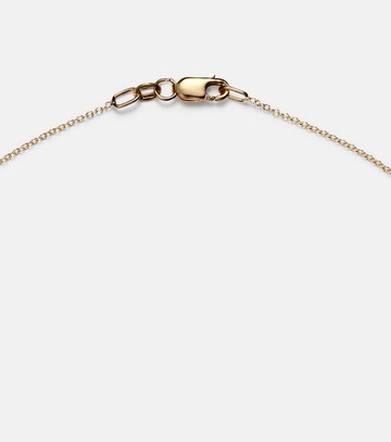 Ileana Makri Flame Heart 18kt gold pendant necklace with diamonds