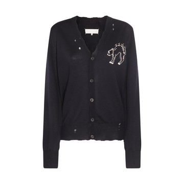 Maison Margiela - Navy Blue Wool Knitwear