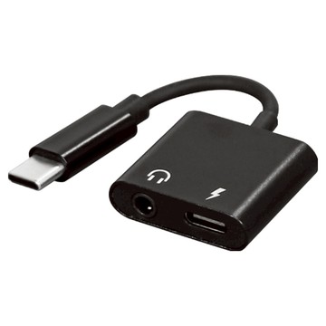 Kinyo Type-C 轉 3.5mm + Type-C 轉接線 28 x 8 x 102mm 8g  CB-351  1盒