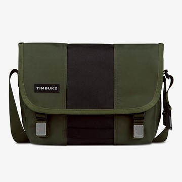 Timbuk2 Classic Messenger Cordura® Eco 11 吋經典郵差包 - 森綠黑拼色