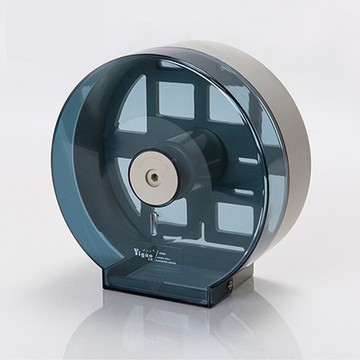 億高酒店衛生間塑料大卷紙盒大卷紙架廁紙架防水大盤紙巾架