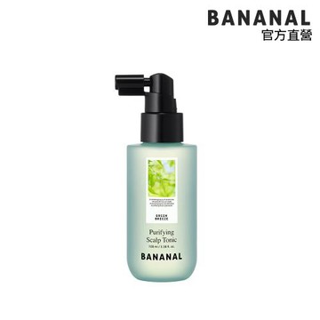 【BANANAL】頭皮淨化調理液沁檸微風 100ml (清爽深層潔淨/拒絕油膩扁塌)