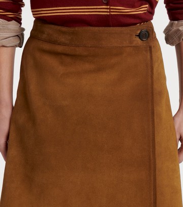 Miu Miu Suede miniskirt