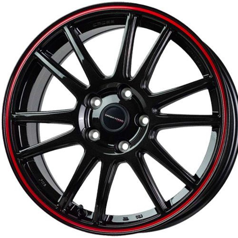 18×7.5J +55 5/114.3 クロススピード CR6 (GGM/R) ホットスタッフ 18