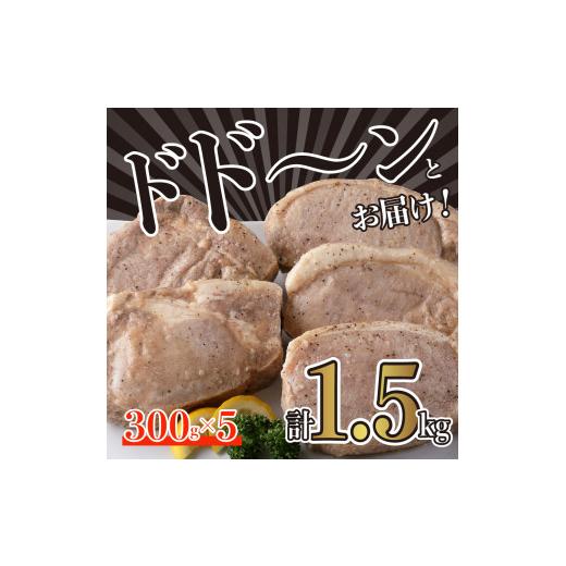 ふるさと納税 広島県 呉市 熟成三元豚プレミアムローストポーク・大容量 1.5kg（300g×5袋入）