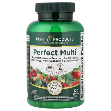 Purity Products, 漂亮多倍營養補充劑，120粒