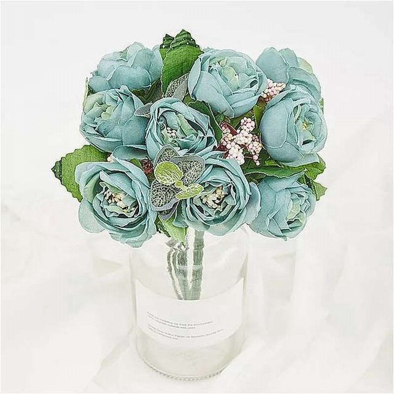 シルク ローズ 人工 花 家装飾 バルコニー 美しい バラ 花束 花 結婚式 パーティー 配置 通販 Lineポイント最大get Lineショッピング