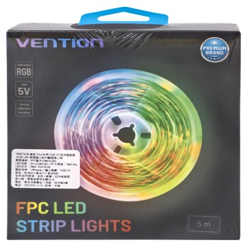 VEnTIOn 威迅 PAA系列 RGB LED 軟燈條 USB 5V 紅外線遙控  1盒