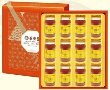 《華齊堂左營店》熬滴雞精禮盒60ml*12入
