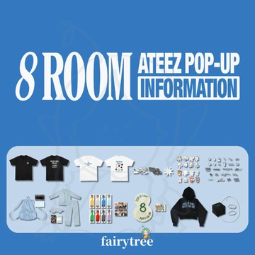 仙女樹🌟現貨 ATEEZ ' 8ROOM ' 七周年紀念 POP-UP快閃店 官方周邊 賣場一