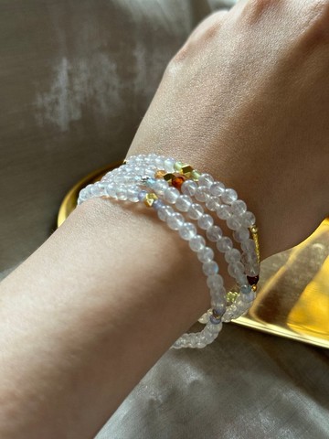 月光石設計手珠-6月誕生石