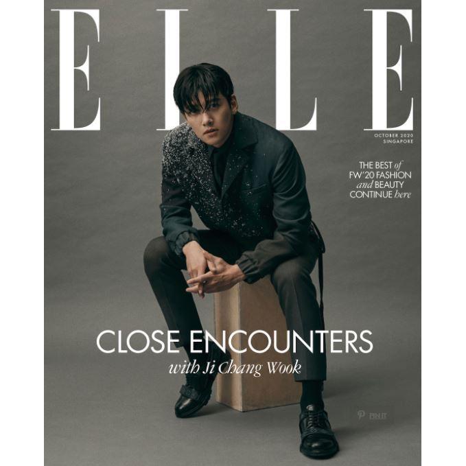 ★特価★シンガポール版 英語 雑誌 ELLE エル 2020年 10月号 チ・チャンウク表紙 A