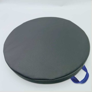 🔥可客製🔥貓抓皮皮革防水坐墊 圓形坐墊 50D高密度海綿墊海綿沙發坐墊 PU坐墊 飄窗墊 高回彈海綿椅墊 餐椅墊 榻榻米