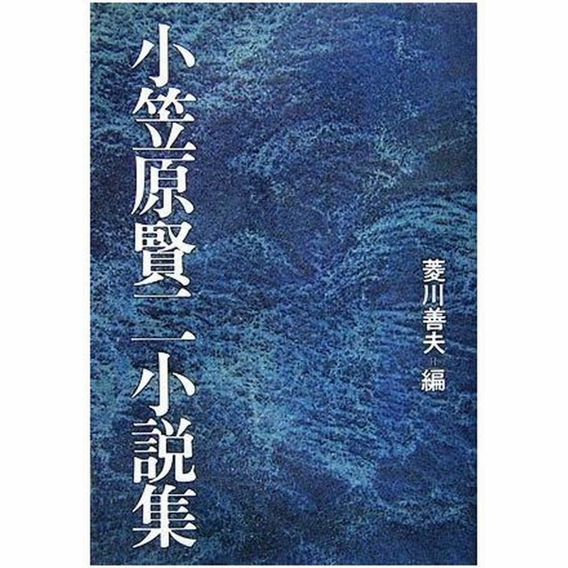 小笠原賢二小説集 小笠原賢二 著 菱川善夫 編 通販 Lineポイント最大0 5 Get Lineショッピング