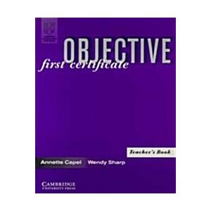 Objective First Certificate (Paperback  Teachers Guide)