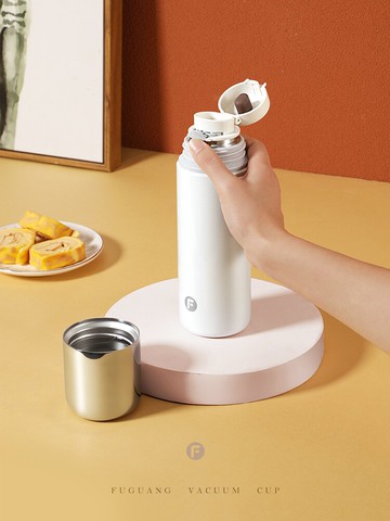 新品~保溫杯女智能55度控溫杯男恒溫水杯便攜316不銹鋼高檔茶杯子- 雙11全館免運