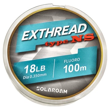 TORAY 東麗 SOLAROAM EXTHREAD TYPE NS 碳纖維線/碳纖線/卡夢線 18LB 100m  4.5號  透明  1捲