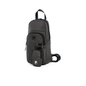FILA 斜背單肩包-深灰 BPA-1303-RG