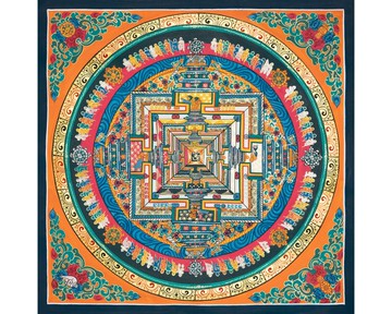 手工时轮金刚曼陀罗——为正念生活而生的灵性艺术