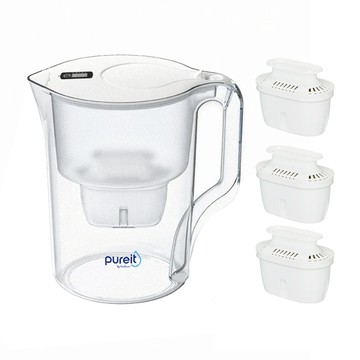 Pureit 濾水壺 PX3070 3.5L + 3個濾心  白色  1組