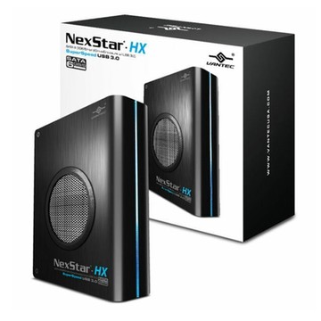 凡達克 HX 3.5吋 SATA - USB 3.0 附風扇硬碟外接盒(NST-386S3-BK)