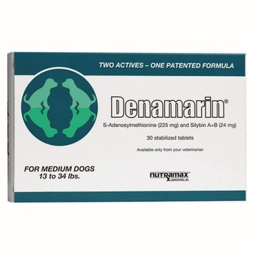 Denamarin for Medium Dogs Upto 13 to 34 lbs 30 Stabilized Tabs by Nutramax