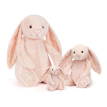 Blossom Blush Bunny 'Cherry'  碎花馬卡龍粉兔 Cherry