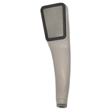 淋沐一郎 不鏽鋼細孔增壓省水蓮蓬頭 300細密出水孔 優質ABS材質 四分通用接頭  銀色  1個