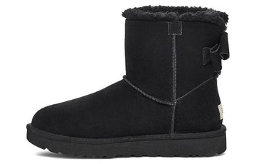 WMNS UGG MINI BAILEY SUEDE BOW BLACK