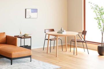 府中家具 MARUKEI木工 DUAL 圓桌 木 日本產家具 實木 餐桌 圓桌